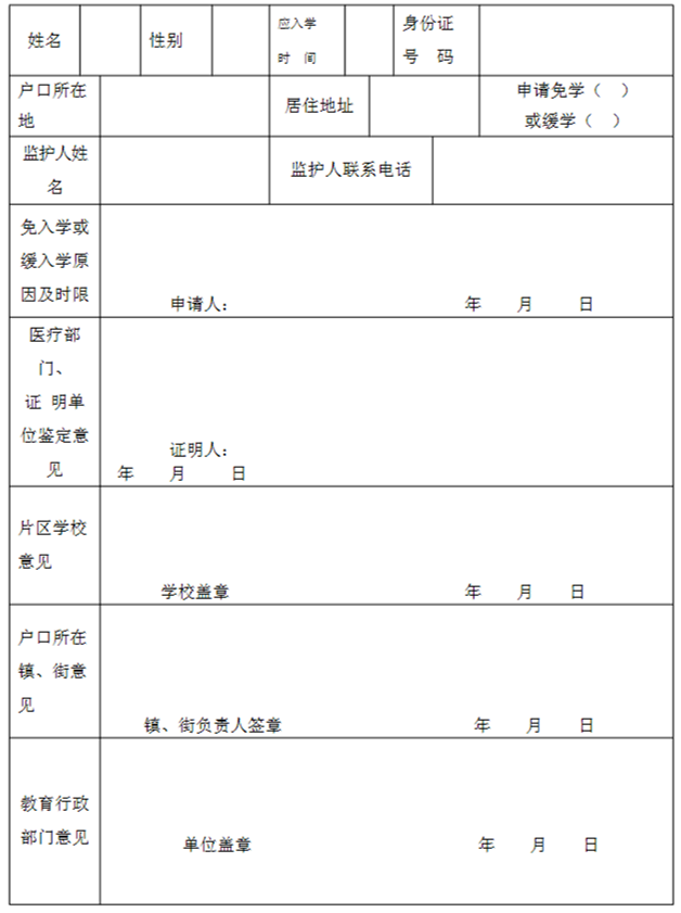 廈門市適齡兒童免(緩)學(xué)申請表.png